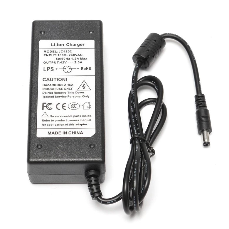Chargeur Lithium Ion 36V2A - Embout 18M3P