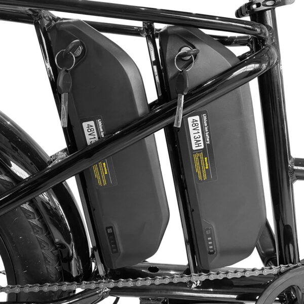 Vélo Fat Bike électrique Cargo – Clé pour les batteries