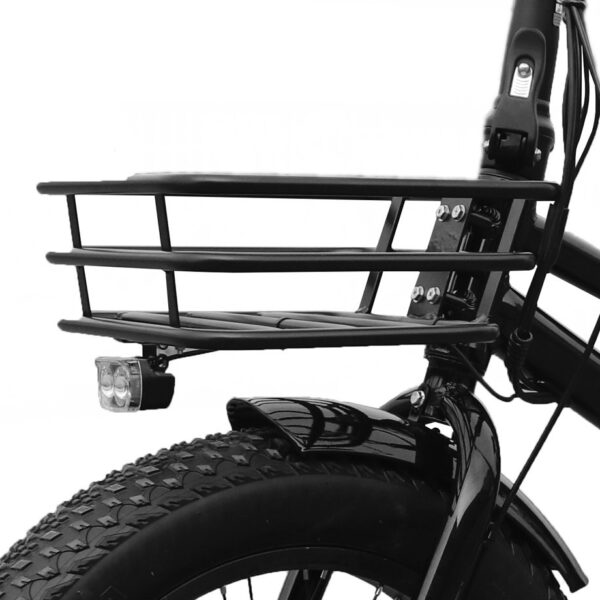 Vélo Fat Bike électrique Cargo – Panier de rangement avant