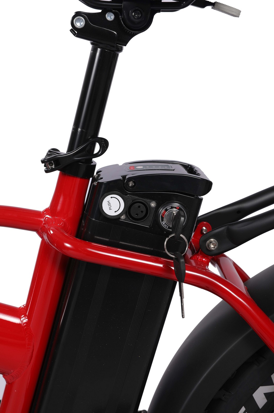 Fat Bike électrique et pliable modèle Faster KS-F – Batterie