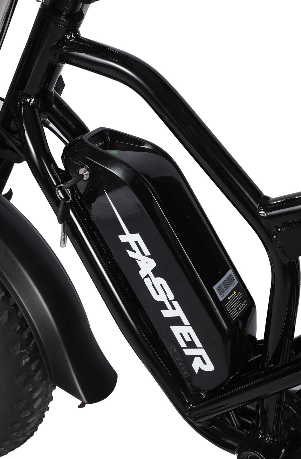 Vélo Fat Bike électrique Faster KS-X – Batterie