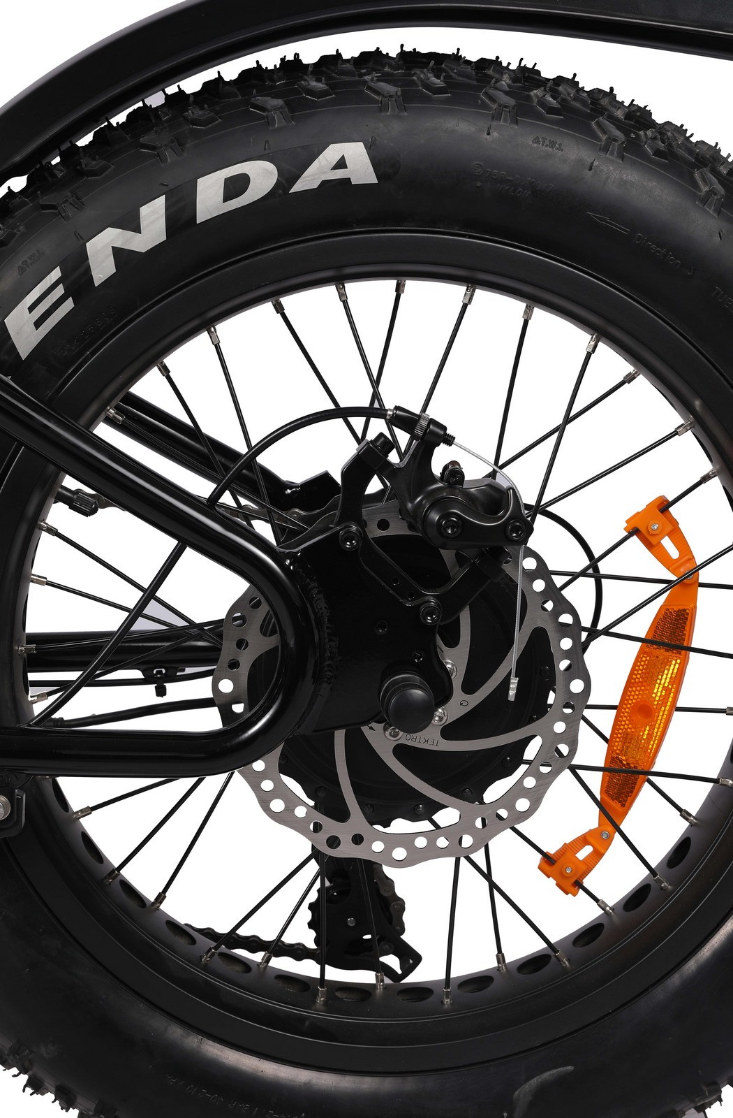 Vélo Fat Bike électrique Faster KS-X – Roue & Frein