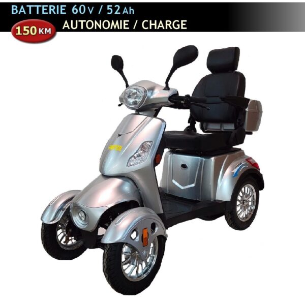 Quadriporteur electrique FASTER Q1 60V / 52Ah