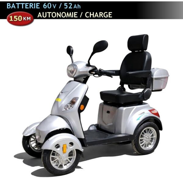 Quadriporteur electrique FASTER Q1 60V / 52Ah