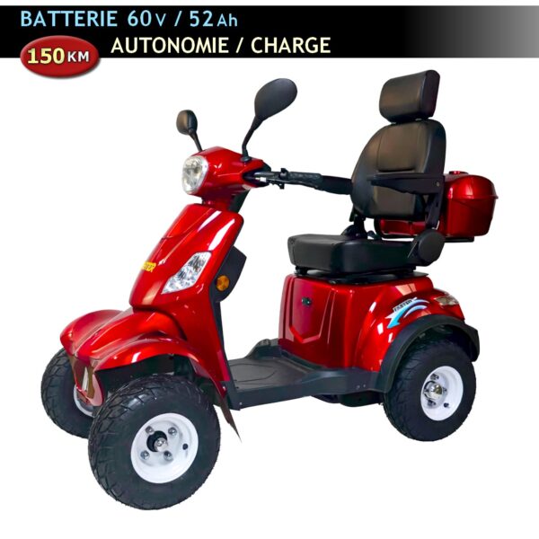 Quadriporteur FASTER Q1 XL Big Foot avec pneus larges