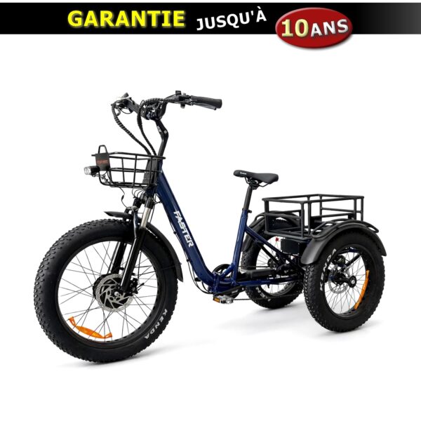 Vélo électrique avec 3 roues modèle Faster KS-3R