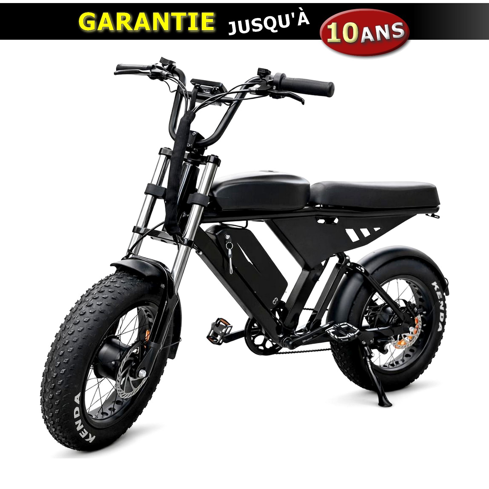 Vélo “Fat Bike” Faster KS-2M avec 2 moteurs électriques Vélo “Fat Bike” Faster KS-2M avec 2 moteurs électriques